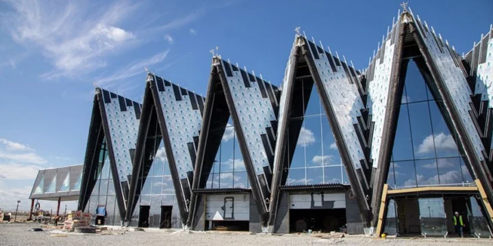 new urengoi terminal glass