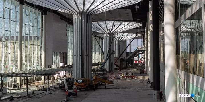reconstruction tolmachevo terminal