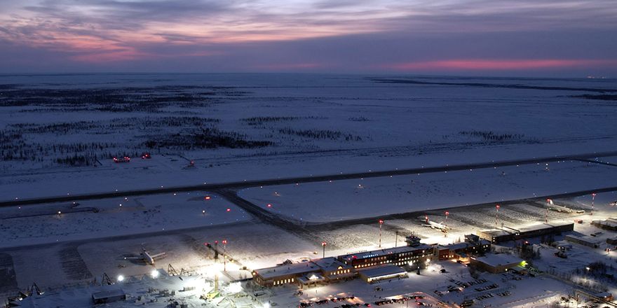 novy urengoi airport 1