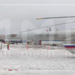 Ми-8 во Внуково повредил хвостовой винт