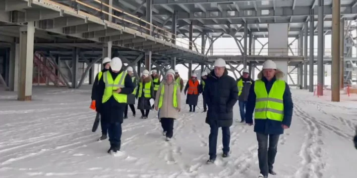 novokuztetsk airport construction