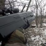 Под Донецком провели испытания противодронного ружья «Гарпия»