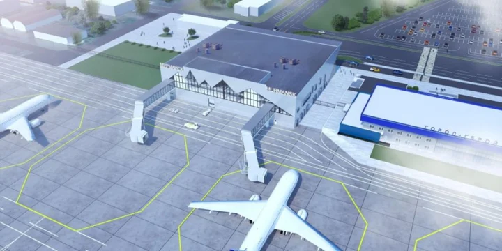 murmansk airport new terminal