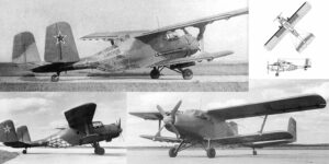 Необычный двухкилевой самолёт Ан-2НАК