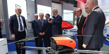 Путин в индустриальном парке Руднево