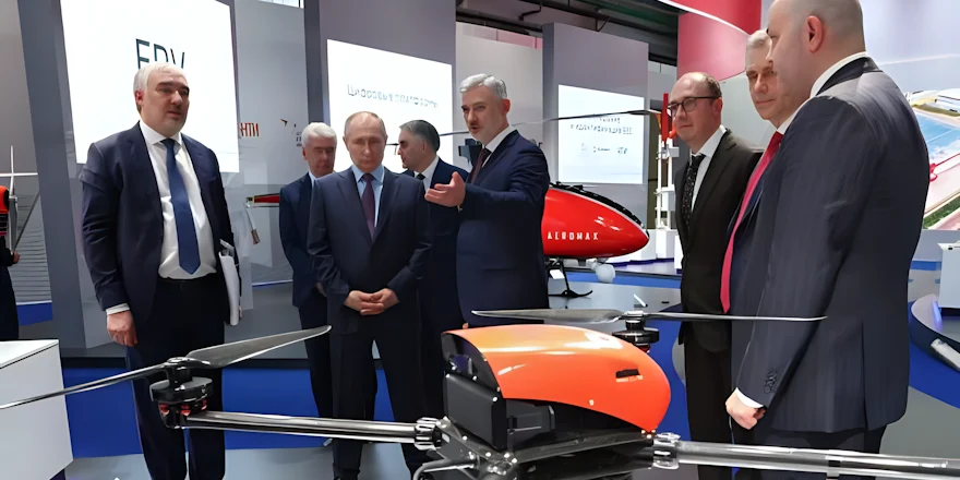 Путин в индустриальном парке Руднево