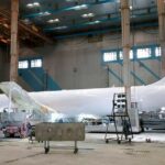 В Ульяновске началась покраска самолётов SSJ100 и МС-21 в новую ливрею ОАК