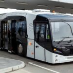 В аэропорту Пулково пройдёт опытная эксплуатация перронного электробуса