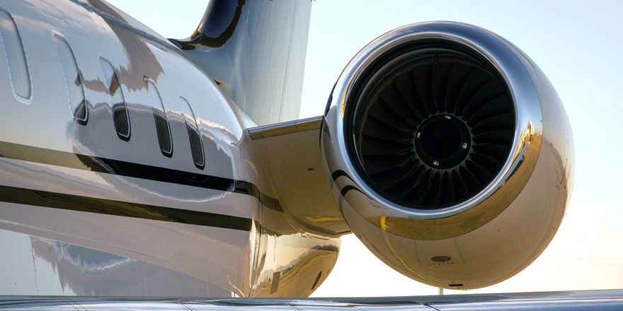 engine busines aircraft plane