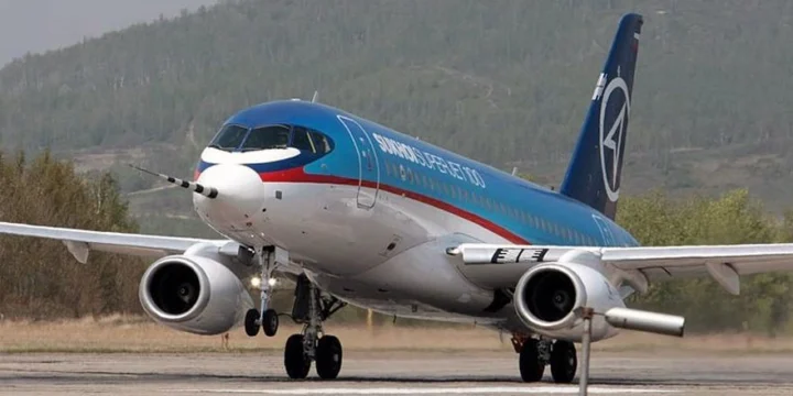 ssj100 test flight first