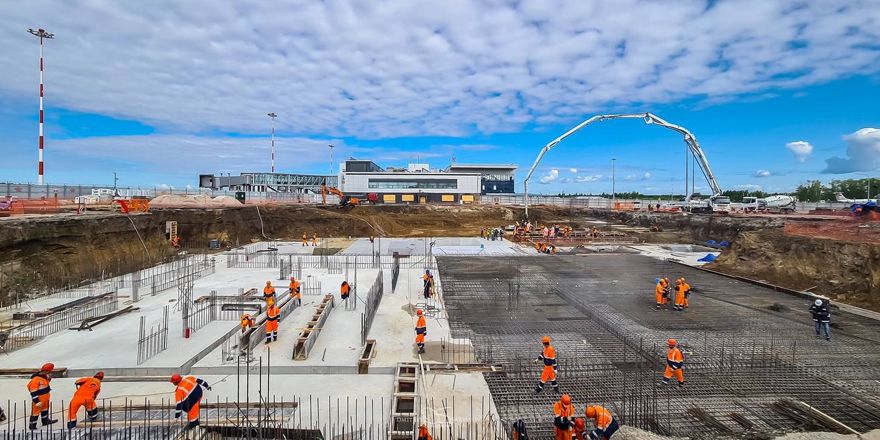 roschino airport construstion