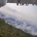 Обширный лесной пожар в Геленджике полностью потушен