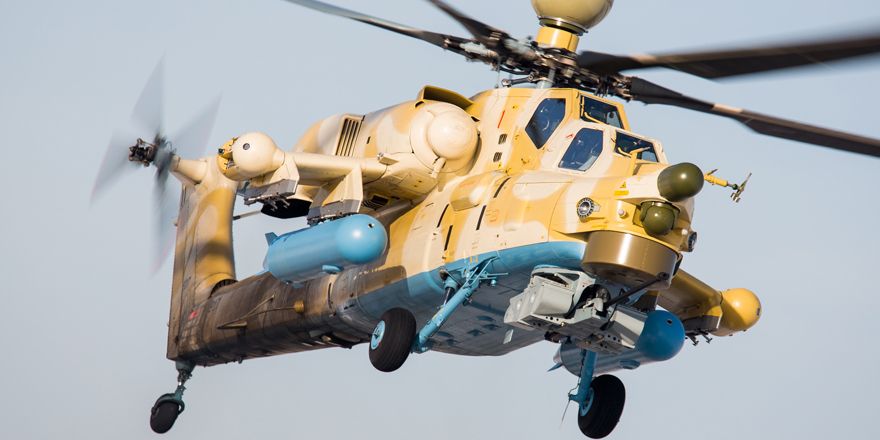 mi 28ne combat helicopter