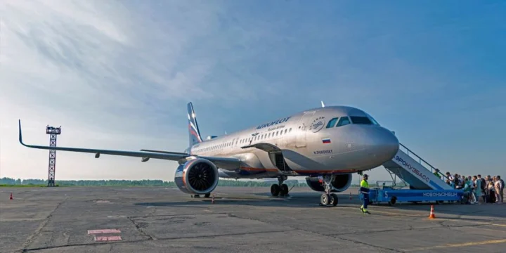 a320 aeroflot novokuznetsk