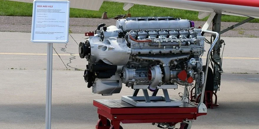 red a03 v12 engine