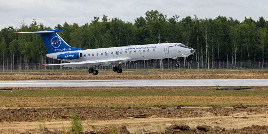 tu 134 roskosmos airport vostochny