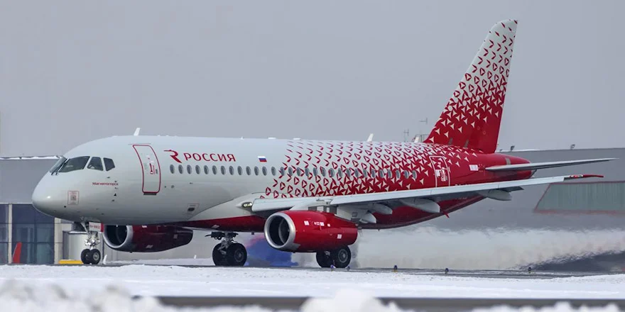 Россия Rossiya ssj100
