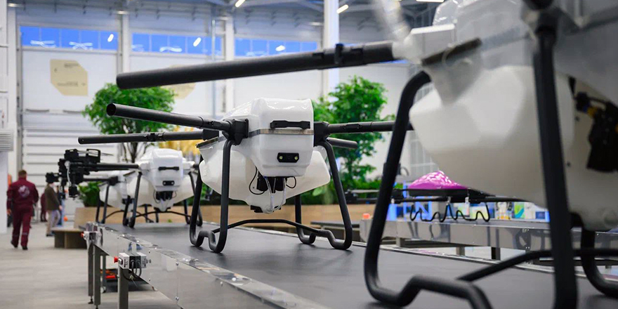 drone plant transport future tolyatti