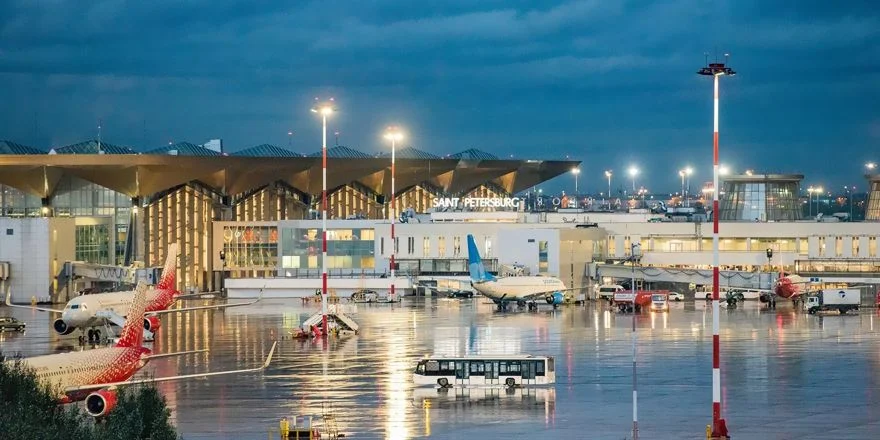 pulkovo airport night2