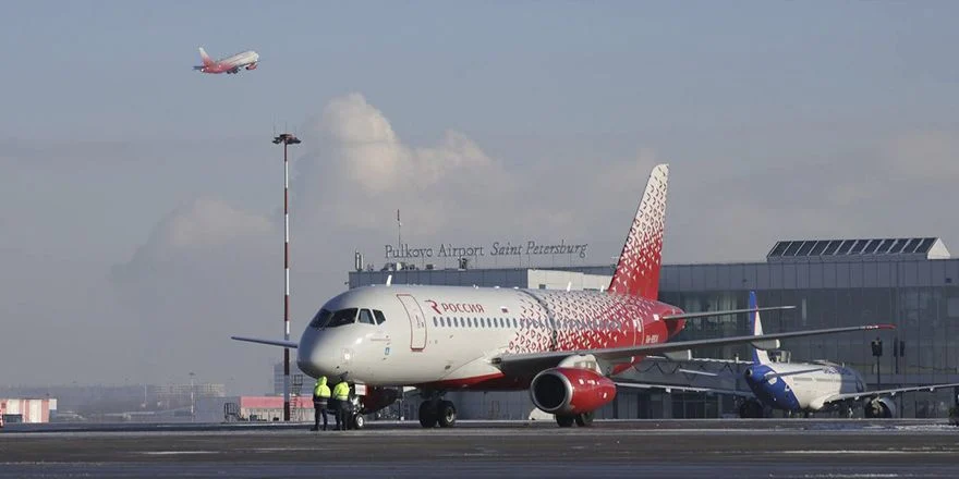 ssj100 pulkovo rossiya