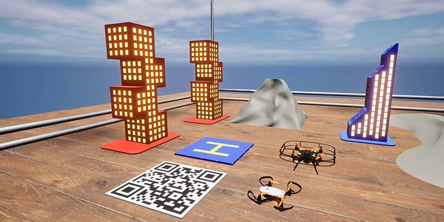 virtual poligon geoscan