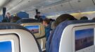 Boeing 767 Uzbekistan Airlines Узбекистон хаво йуллари салон монитор в спинке кресла