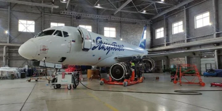 ssj100 RA 89038 yakutiya