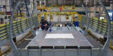 f3 section mc 21 fuselage