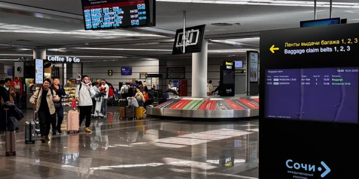 sochi airport bagage