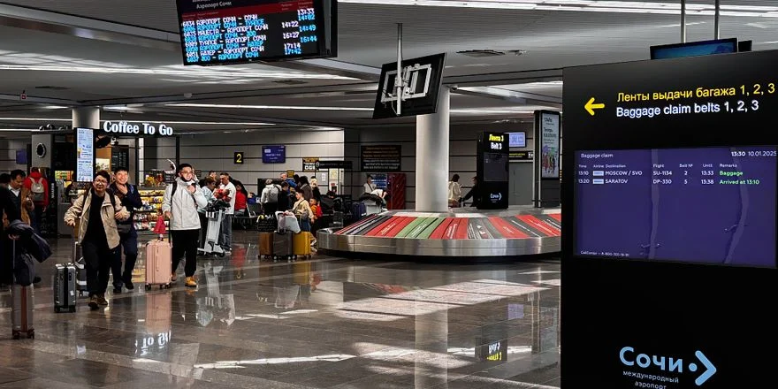 sochi airport bagage