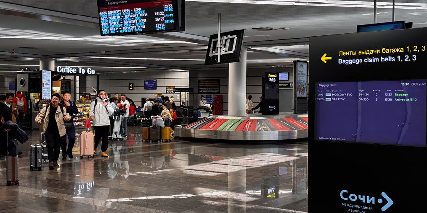 sochi airport bagage