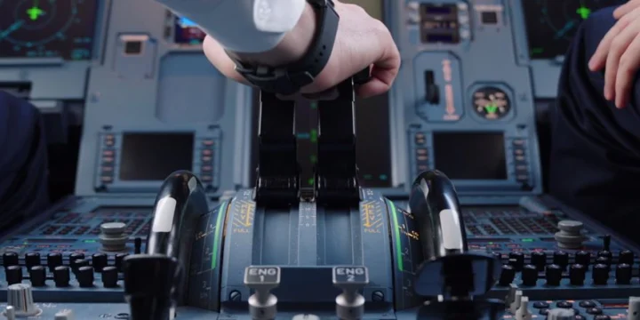 a320 cockpit engine control