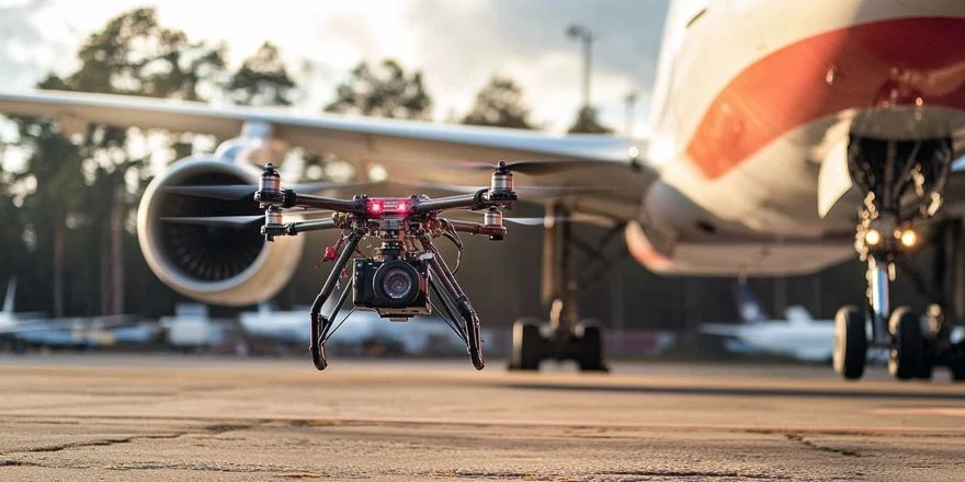 drone aircraft monitoring