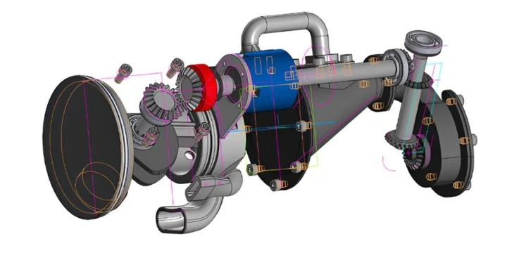 turbin impulse engine