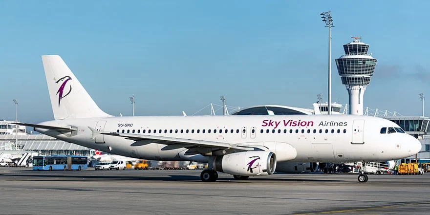 a320 sky vision egypt