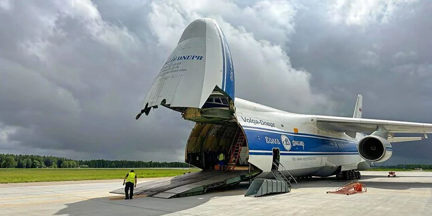 Ан-124-100 авиакомпании «Волга-Днепр»