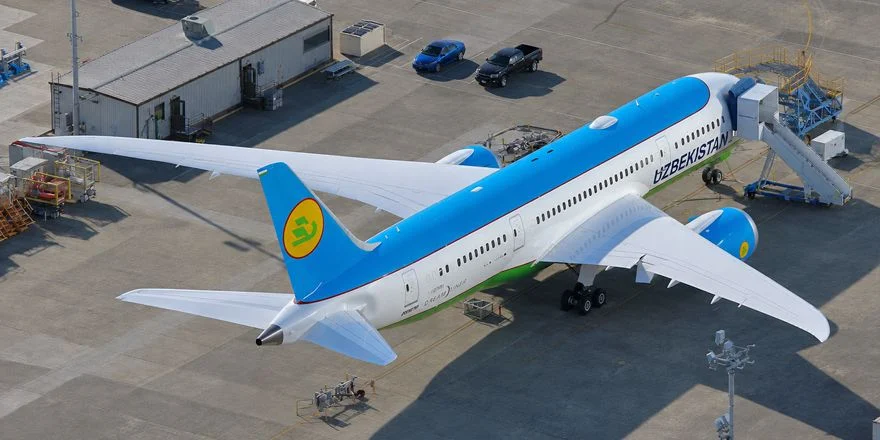 b787 uk78704 uzbekistan airways