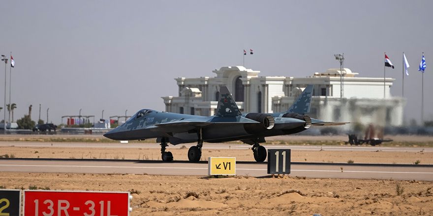 Су-57Э с новым